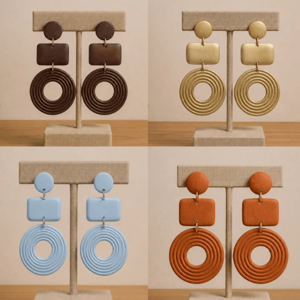 Aretes Madera Livianos