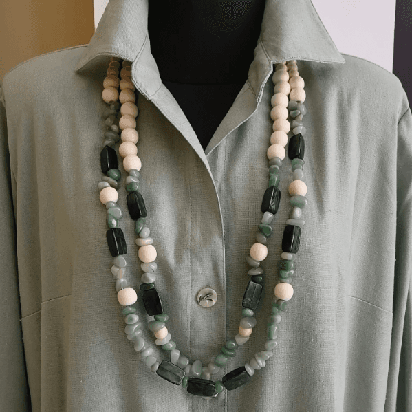 Collar Largo Oliva