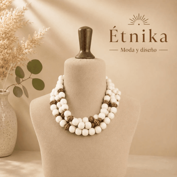 Collar Multicapa Perla Clásica
