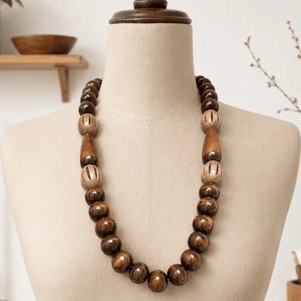 Collar Madera Nogal