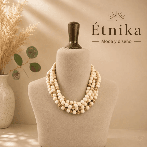Collar Perla Dorada